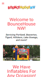 Mobile Screenshot of bouncehousenw.com